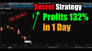 Secret Strategy Profits 132% in 1 Day Trading Stock Options