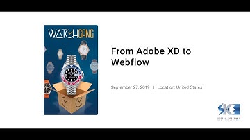 XD design to Webflow #4 | Speed Art Webflow
