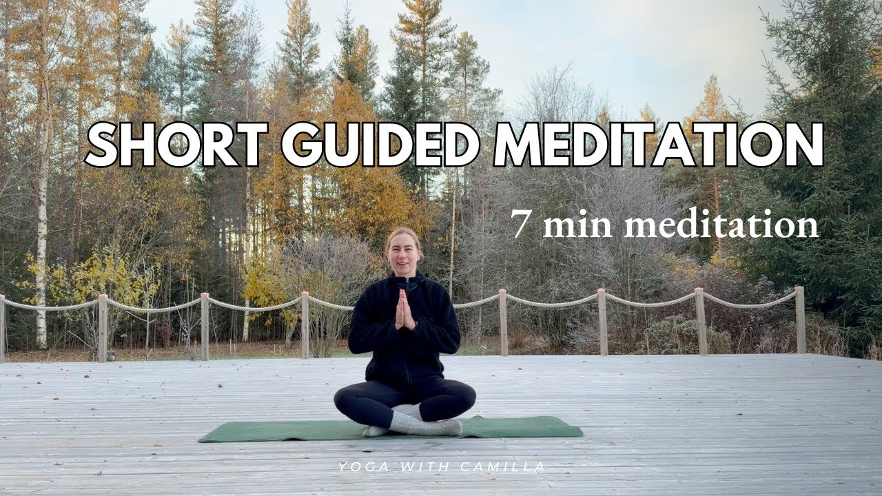 Grounding Meditation | 7 Min Guided Meditation - YouTube