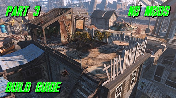 Jamaica Plain survivalist house (part 3) - rooftop garden - (no mods) FALLOUT 4