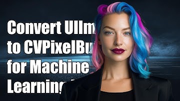 How to Convert UIImage to CVPixelBuffer for Machine Learning in Swift