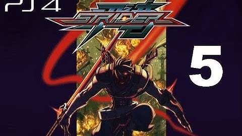 Strider (Part-5) PS4
