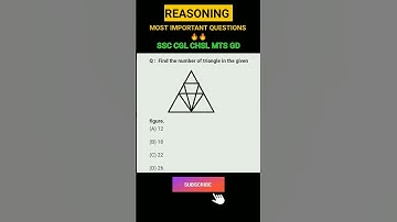 Counting figures reasoning 🔥🔥 reasoning tricks ssc chsl cgl mts gd cpo #shorts #ssc #reasoning #cgl
