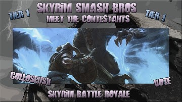 ♛ Skyrim Massive NPC Battles - Skyrim Smash Brothers - New Tournament