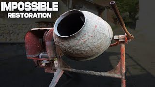 Old Concrete Mixer Restoration and Modification  ( PIMP MY MIXER )