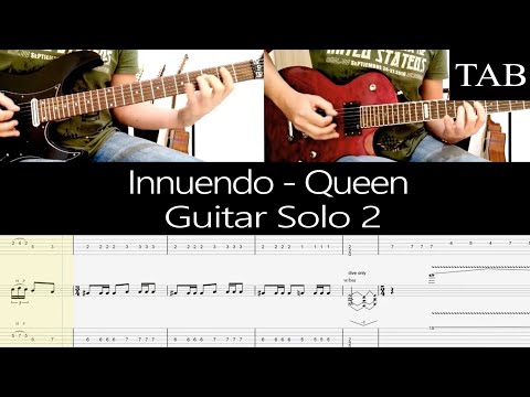 Innuendo - Queen: Solo Electric Guitar Tab