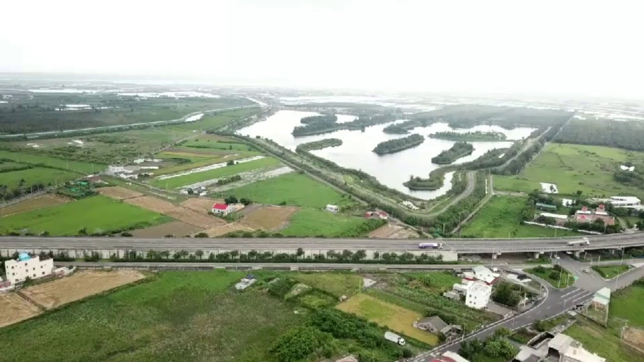 雲林縣口湖鄉梧北村全景與梧南村空拍 Youtube