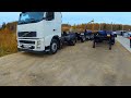 ДАЛЬНОБОЙ ПРОШЕЛ СТАЖИРОВКУ БЕЗ ОПЫТА КУПИЛИ НОВЫЙ ПОЛУПРИЦЕП ДЛЯ VOLVO ЕДУ ЗАБИРАТЬ В МОСКВУ