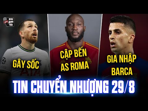 TIN CHUYỂN NHƯỢNG 2/8: LUKAKU CẬP BẾN ROMA; CANCELO GIA NHẬP BARCA; MAN UTD GÂY SỐC VỚI HOJBJERG