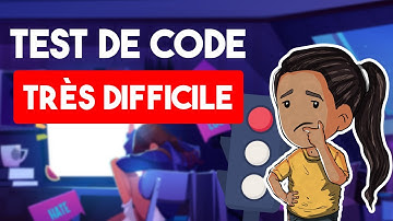 Test de CODE de la route TRÈS difficile 😰