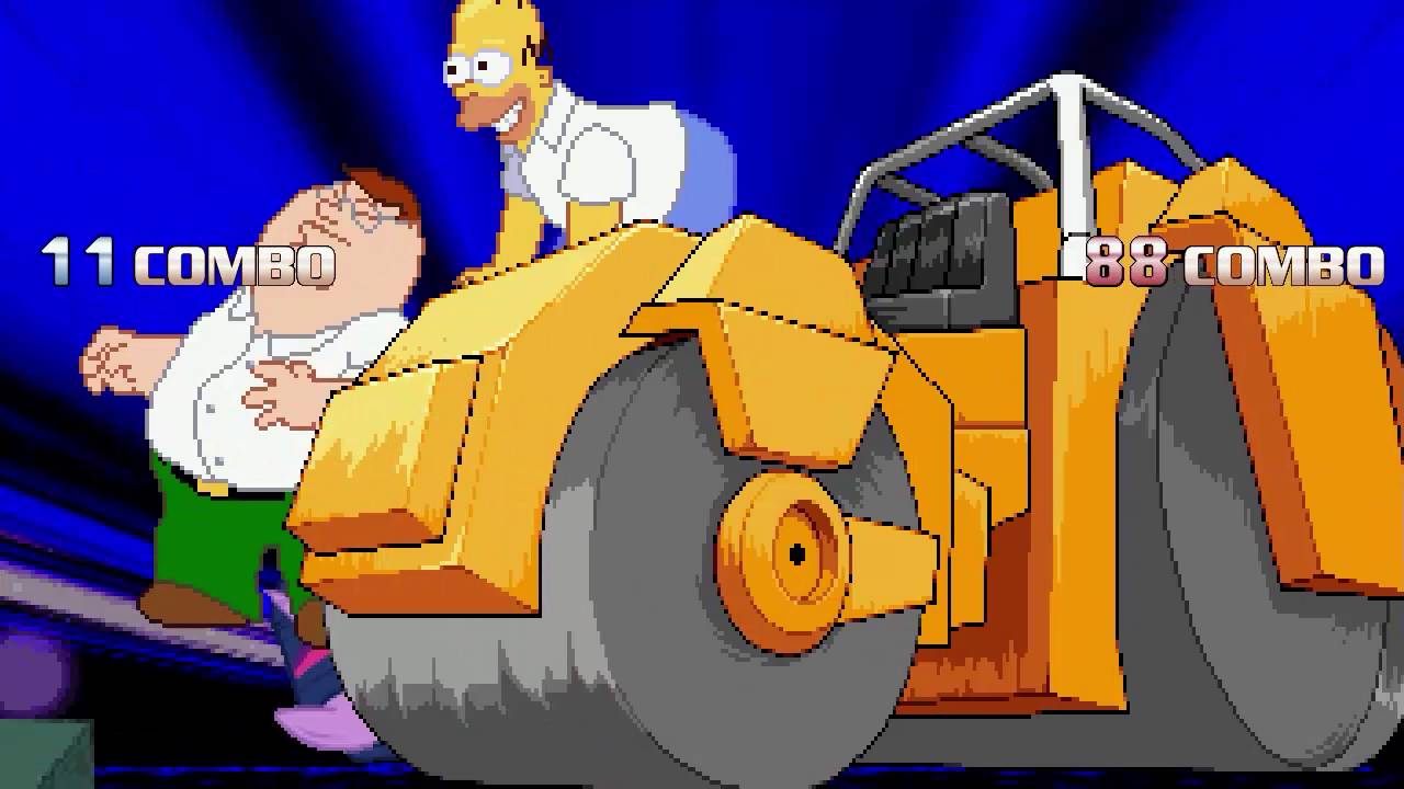 AN Mugen Request #764: Peter Griffin & Cheap Homer Simpson VS Twilight Sparkle & Spike