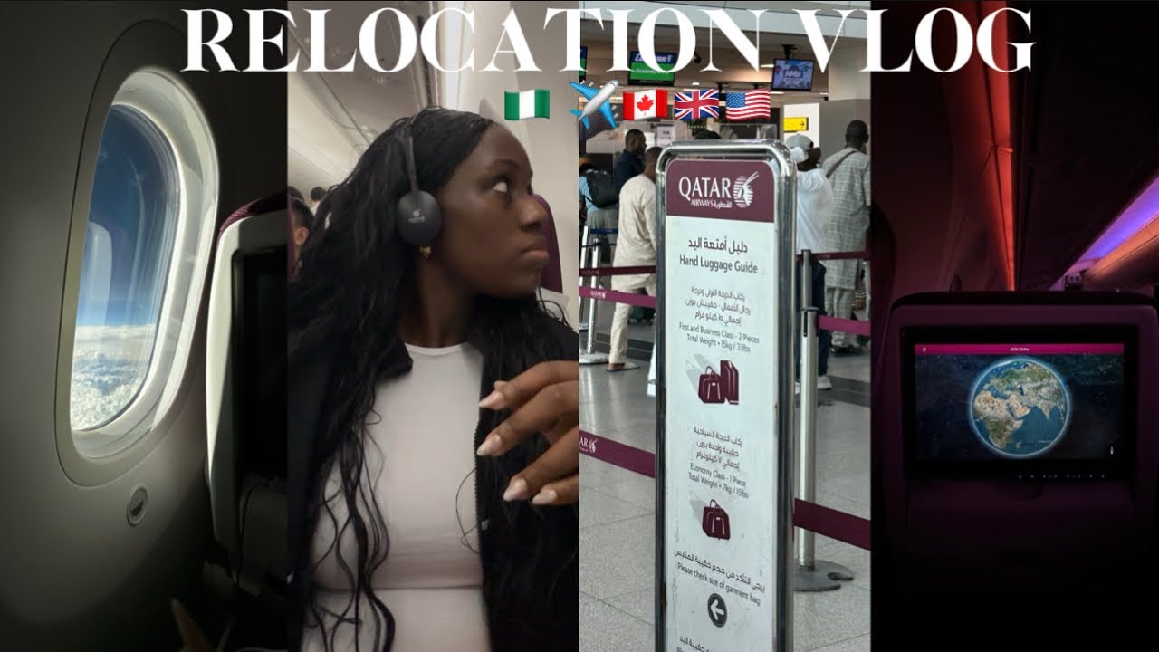 MOVING FROM NIGERIA TO GERMANY 🇩🇪 : TRAVEL  VLOG -Qatar Airways