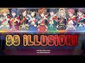 99 ILLUSION! | Seisho| Color Coded | Sub Romaji/Eng/Esp [Revue Starlight]