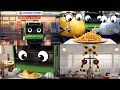 電車がコンビニバイトしてる件 & 料理 【シュールな電車 新幹線 踏切アニメ】