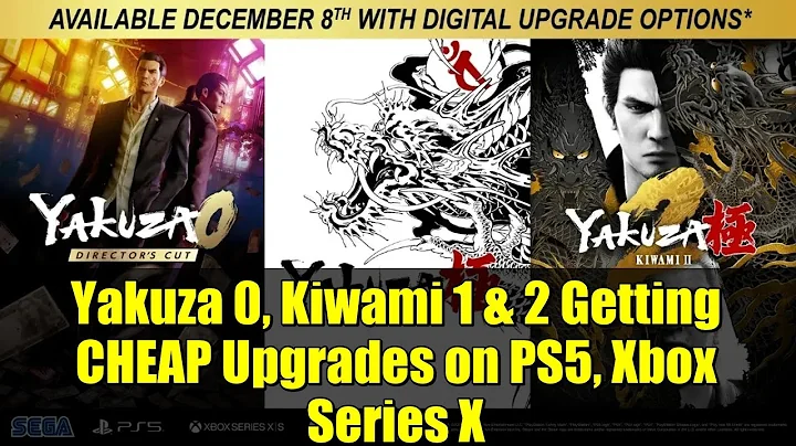 Yakuza 0, Kiwami 1 & 2 Getting CHEAP Upgrades on PS5, Xbox Series X|S & PC - December 2025