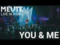 MEUTE - You & Me (Flume Remix) - Live in Paris
