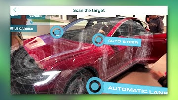 Augmented Reality car tracking by INSCALE. AR Recognition - Event Setup Augmented Reality