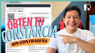 GENERA TU CONSTANCIA DE SITUACION FISCAL SIN CONTRASEÑA EN MINUTOS | SIN SAT ID | INGENIO CONTABLE