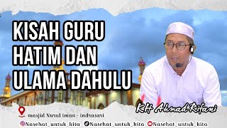 -95 STORIES OF TEACHER HATIM AND THE PAST OF THE CLAIMAN #gururifani