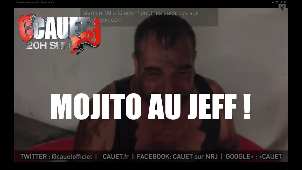 Cauet boit un mojito au Jeff ! - C'Cauet sur NRJ