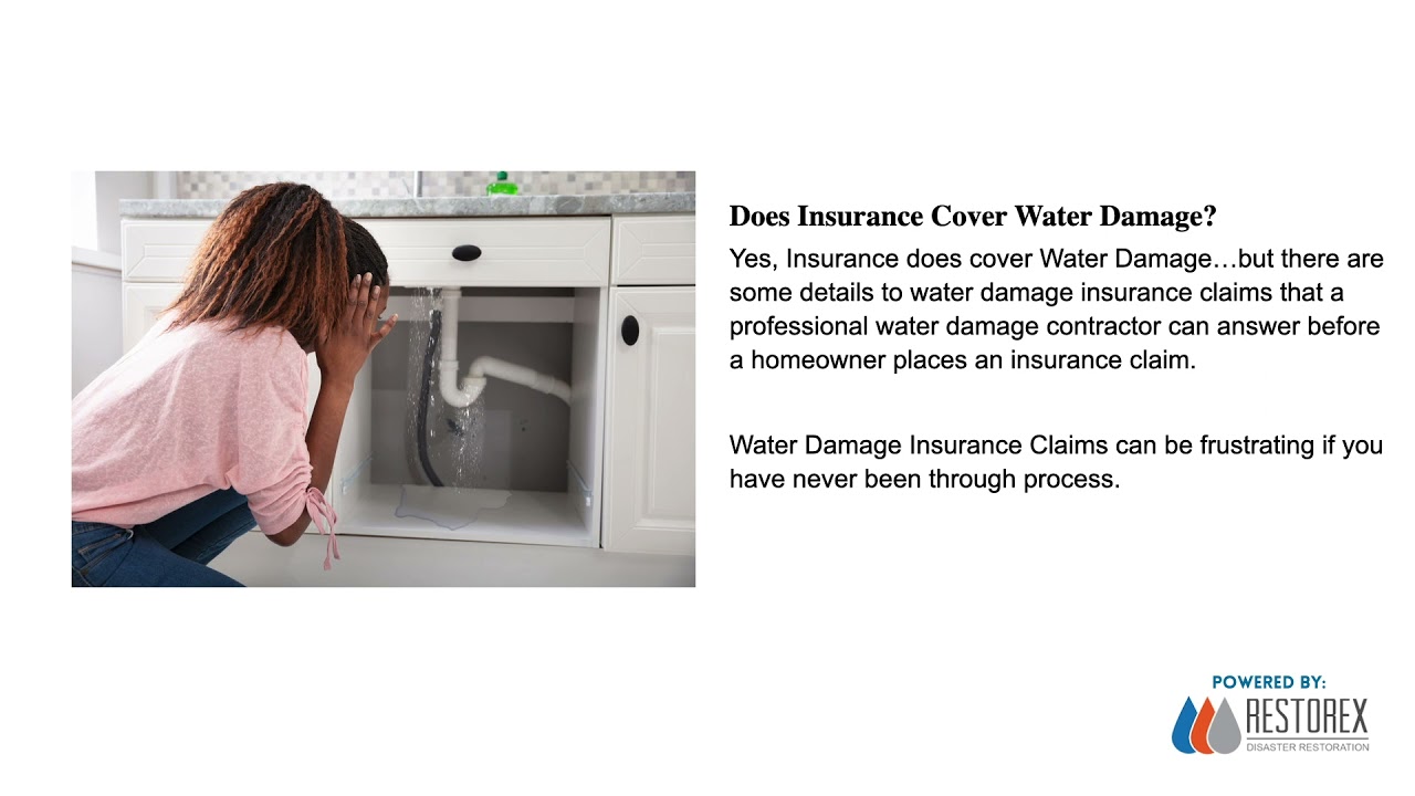 Does Insurance Cover Water Damage? YouTube
