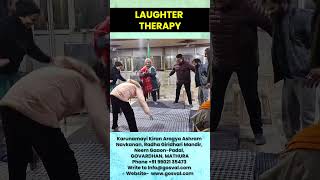 Laughter therapy at Karunamayi Kiran Aarogya Ashram Navkanan