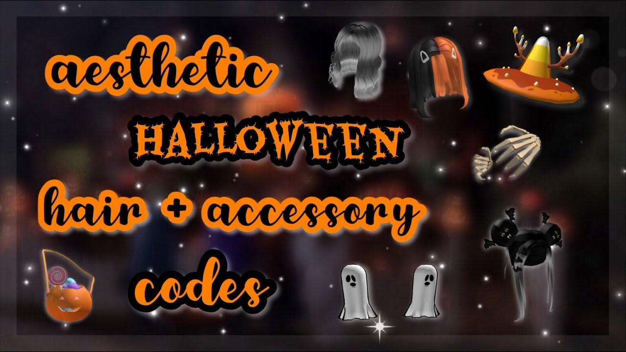 28 halloween accessory codes for bloxburg and rhs