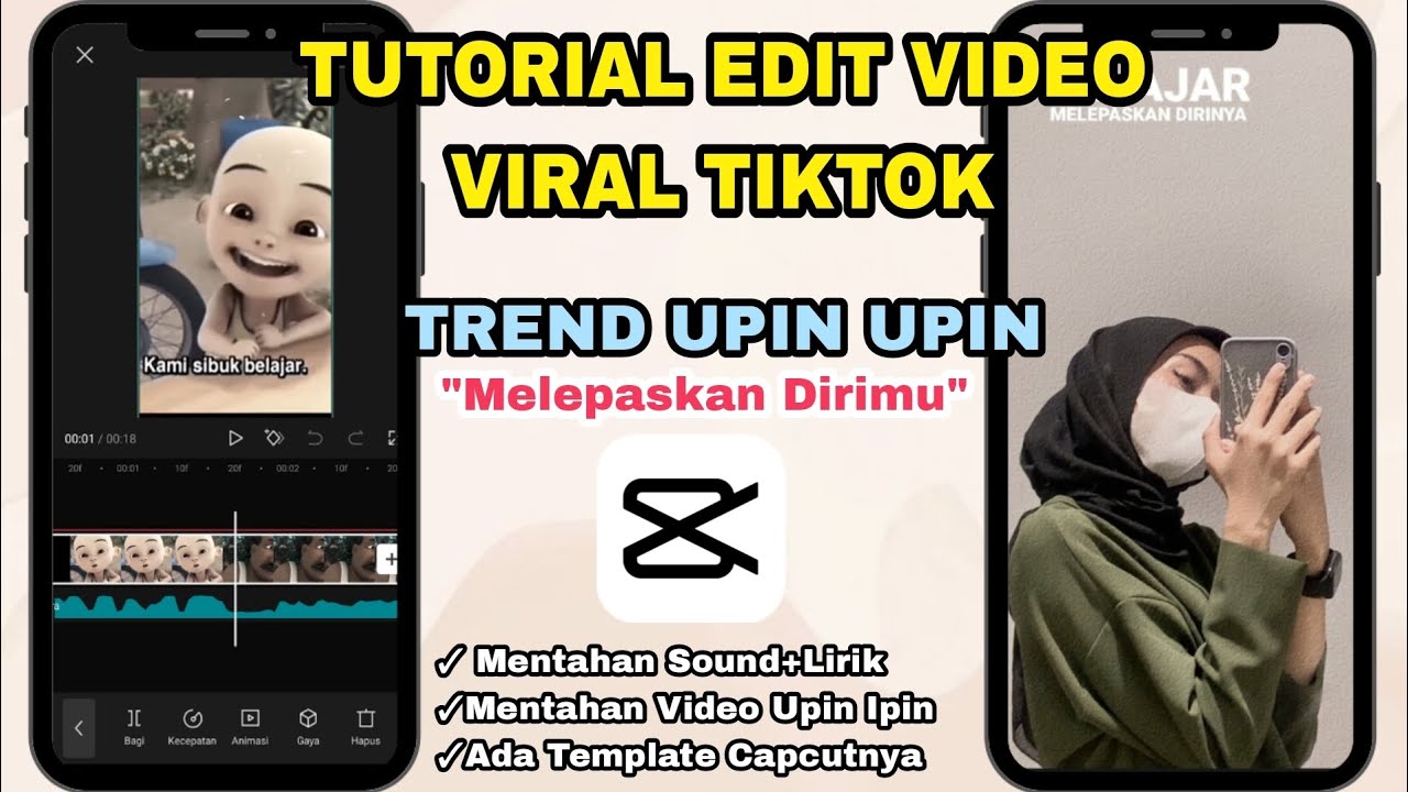 Tutorial Edit Video Capcut Trend Sibuk Belajar Melepaskan Dirinya ...