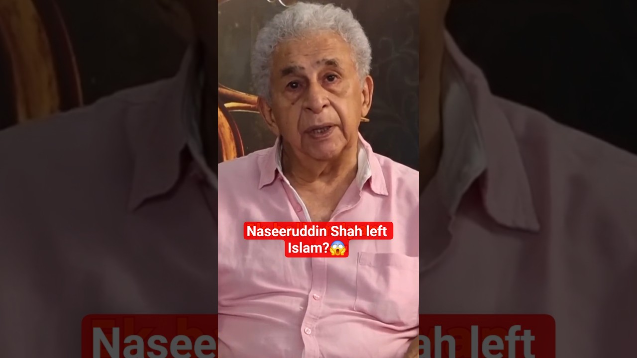 Naseeruddin Shah left Islam?😱 