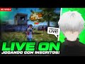 FREE FIRE E ROBLOX AO VIVO!!! 🖤😜 JOGANDO COM INSCRITOS 🖤😜 NO MOBILE 🖤😜 O CANSADO TA ON