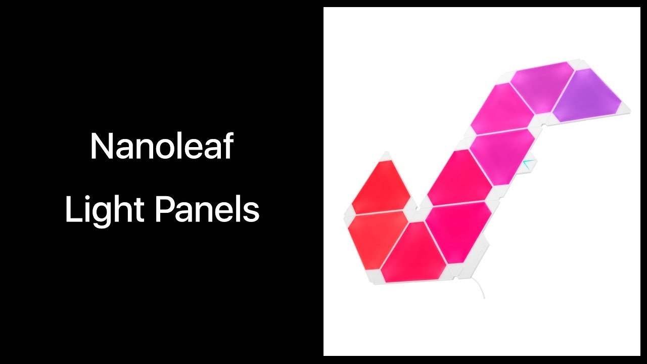 Las Luces Led Mas Creativas Y Personalizables Review Nanoleaf Light Panels Edicion Rhythm Youtube