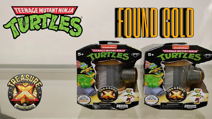 TEENAGE MUTANT NINJA TURTLES TREASURE X TOY REVIEW
