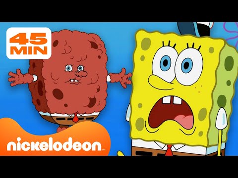سبونج بوب | أروع لحظات الموسم الثامن من سبونج بوب (الجزء الثالث) 45 دقيقة | Nickelodeon Arabia