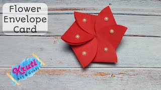 Flower Envelope Card | Infinity Explosion Box Card - 1