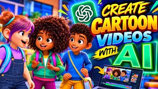 Create Cartoon Videos with AI for FREE 🎬 | AI Animation Tutorial for Beginners