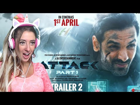 John Abraham - ATTACK Trailer 2 REACTION | Jacqueline Fernandez, Rakul Preet Singh #Attack