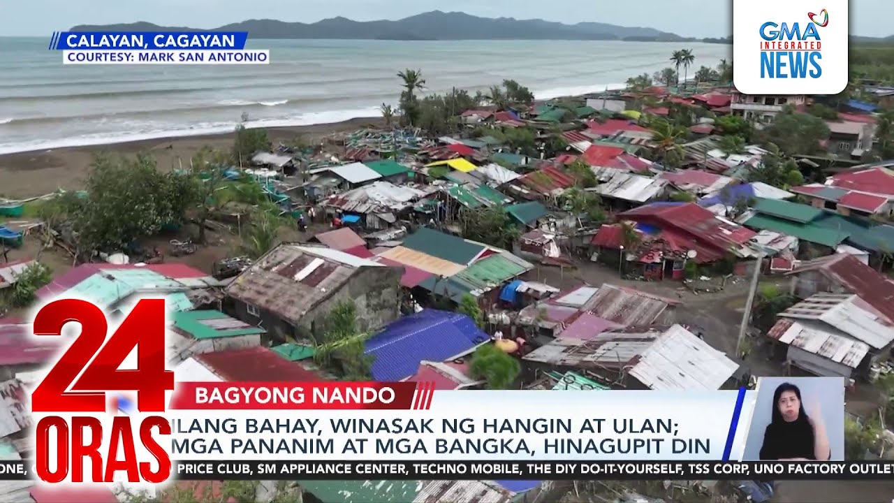 The aftermath of Super Typhoon Nando in Cagayan | 24 Oras