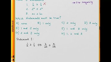 ECAA 2016 Section 1 - Q34 - inequality statements - Worked Solution