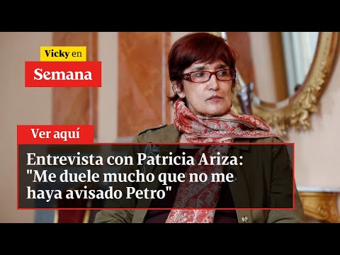 Entrevista con Patricia Ariza: &quot;Me duele mucho que no me haya avisado Petro&quot; | Vicky en Semana