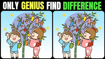 Spot The Difference! 🔍 Only Genius Can Find Them All 😎🧠 | Find the Difference