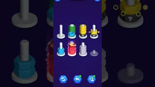 IQ Test Level: Hard! 🧠 | Nuts & Bolts Color Sort Puzzle #game