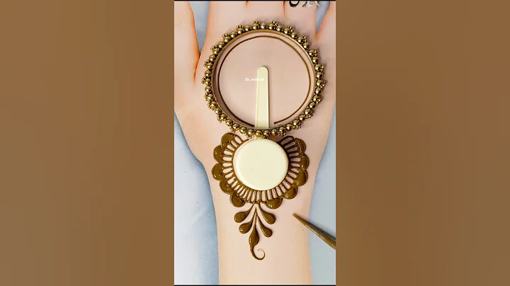 Easy And Simple Mehndi Design | Arabic Mehndi design 2025 | New Mehndi design #mehndi #skmehandi