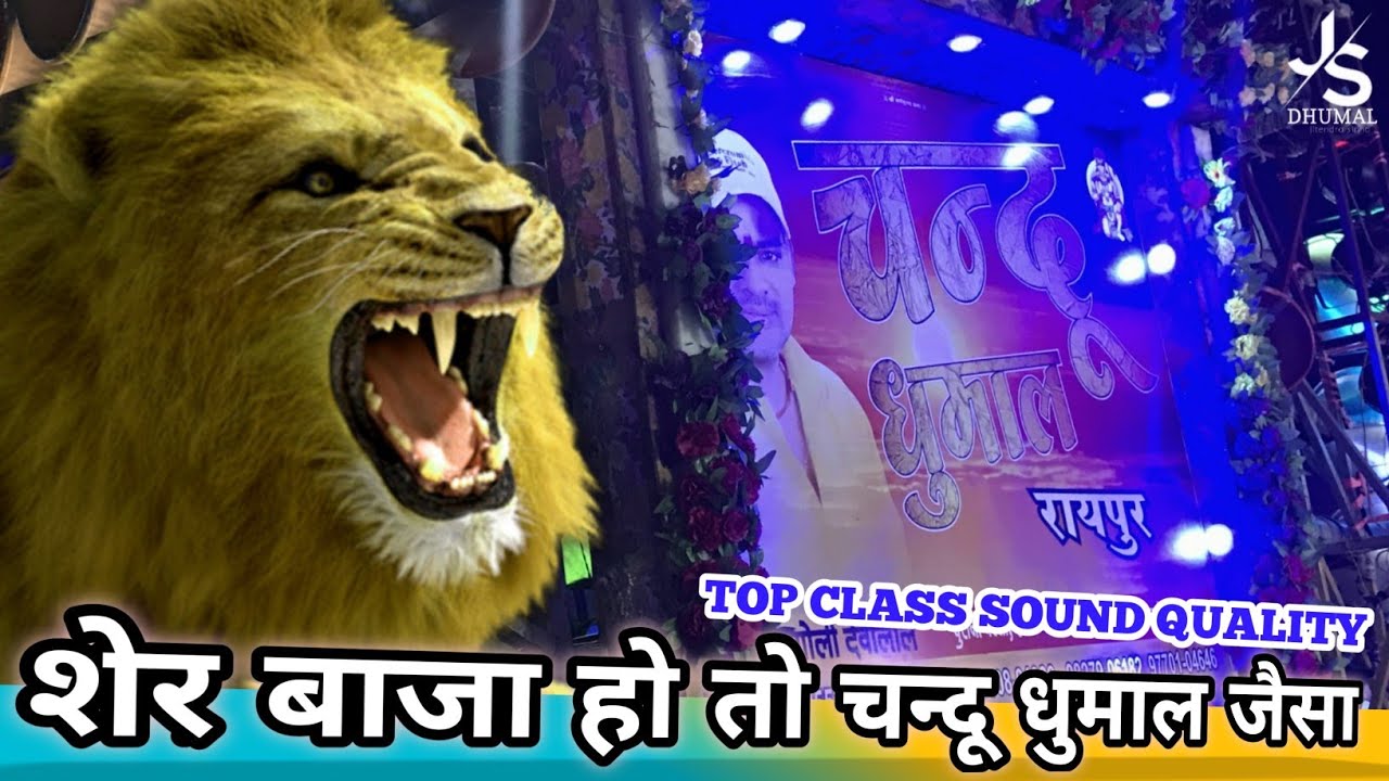 Sher Baja Chandu Dhumal Raipur TOP CLASS SOUND QUALITY  full HD quality video JS dhumal 2021