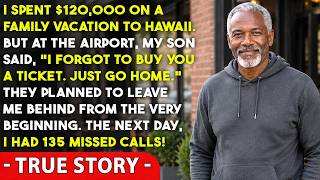 I Paid $120,000 for a Hawaii Trip—Then My Son Said: I Didn’t Get You a Ticket. Go Home.