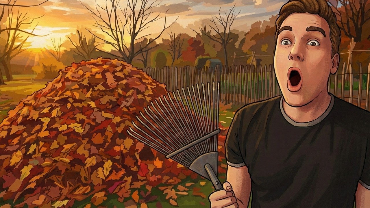 Hra o hrabání listí 🍂