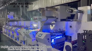 CMJZ370A Unit Type Flexo Printing Machine WIth Full Servo Motor Driven