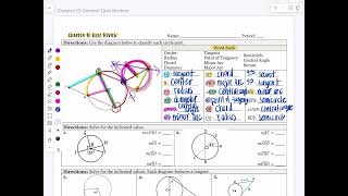 Chapter 10 Quiz Review Vocab and #1 - #2