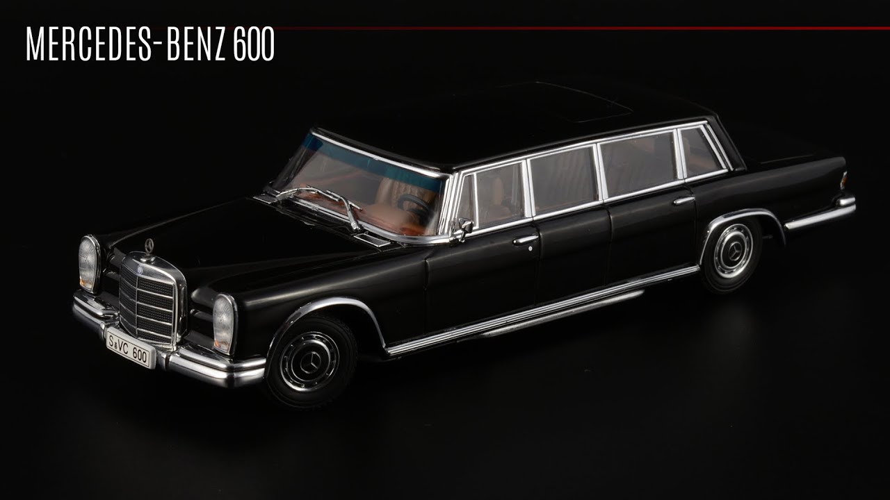Real 600: Mercedes-Benz 600 Pullman W100 • AUTOart • 1:43 scale
