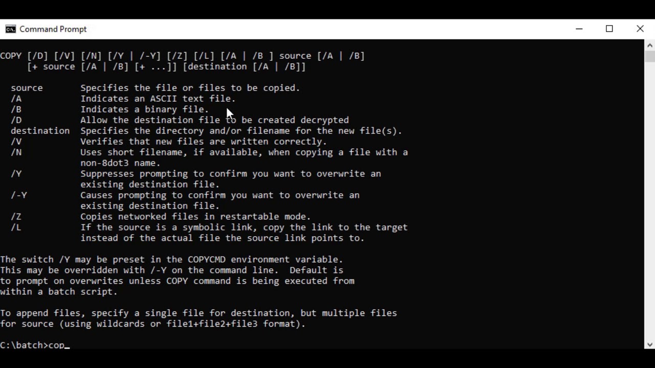 How To Create a File in Windows Command Line? - YouTube