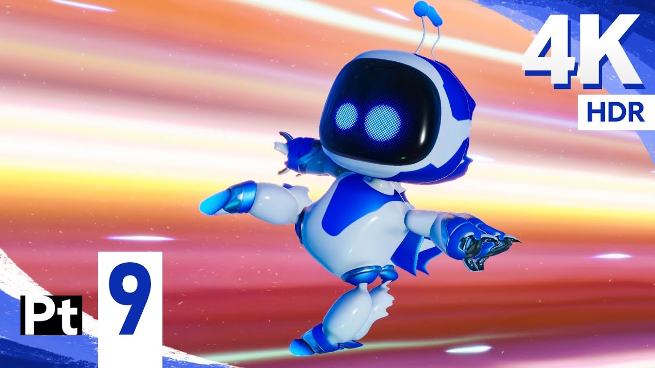 Astro Bot [4K/60fps HDR] (100%, All Collectibles, Platinum) Walkthrough ...